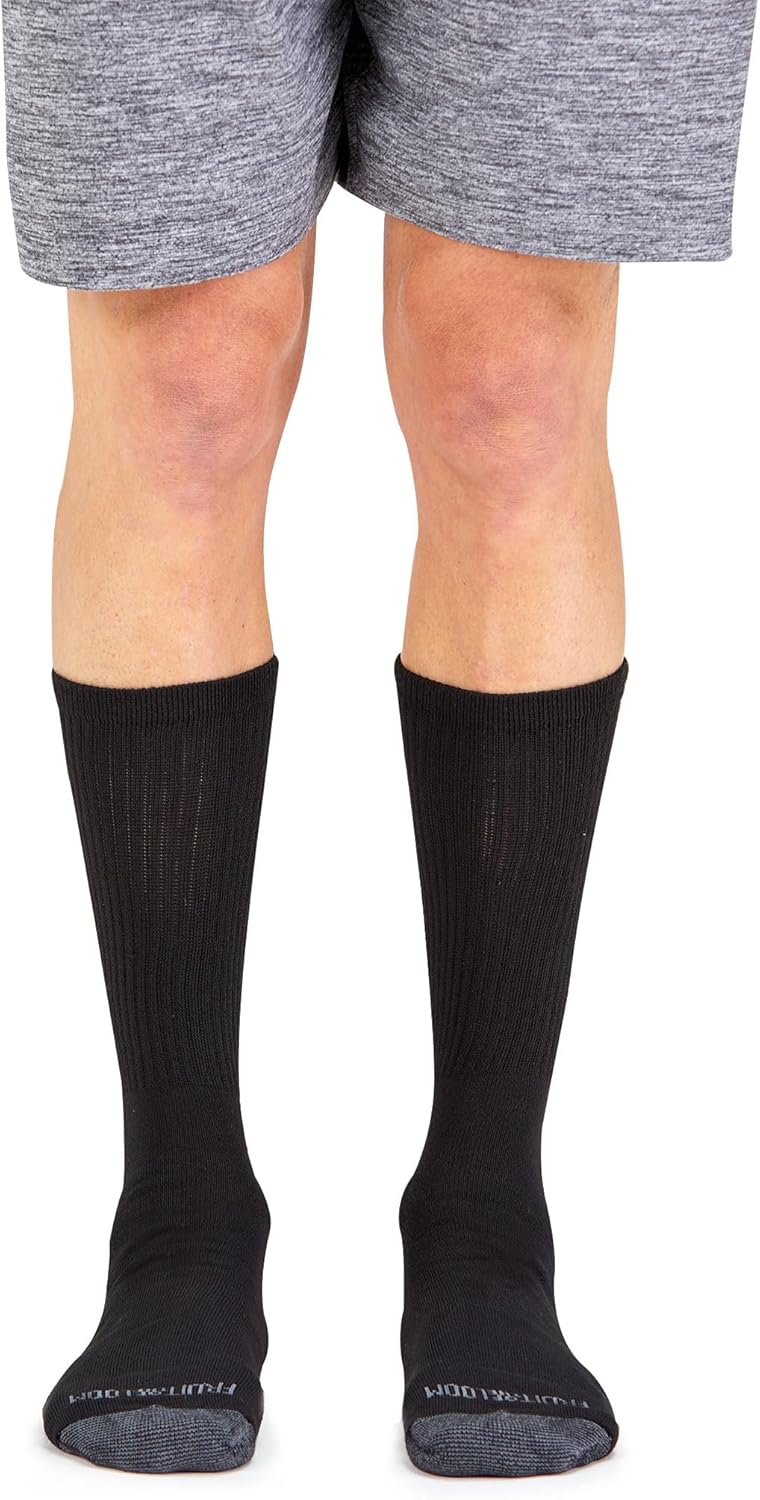 Men's Dual Defense Crew Socks  - Cotton Crew Sock Pack recensione e prezzo