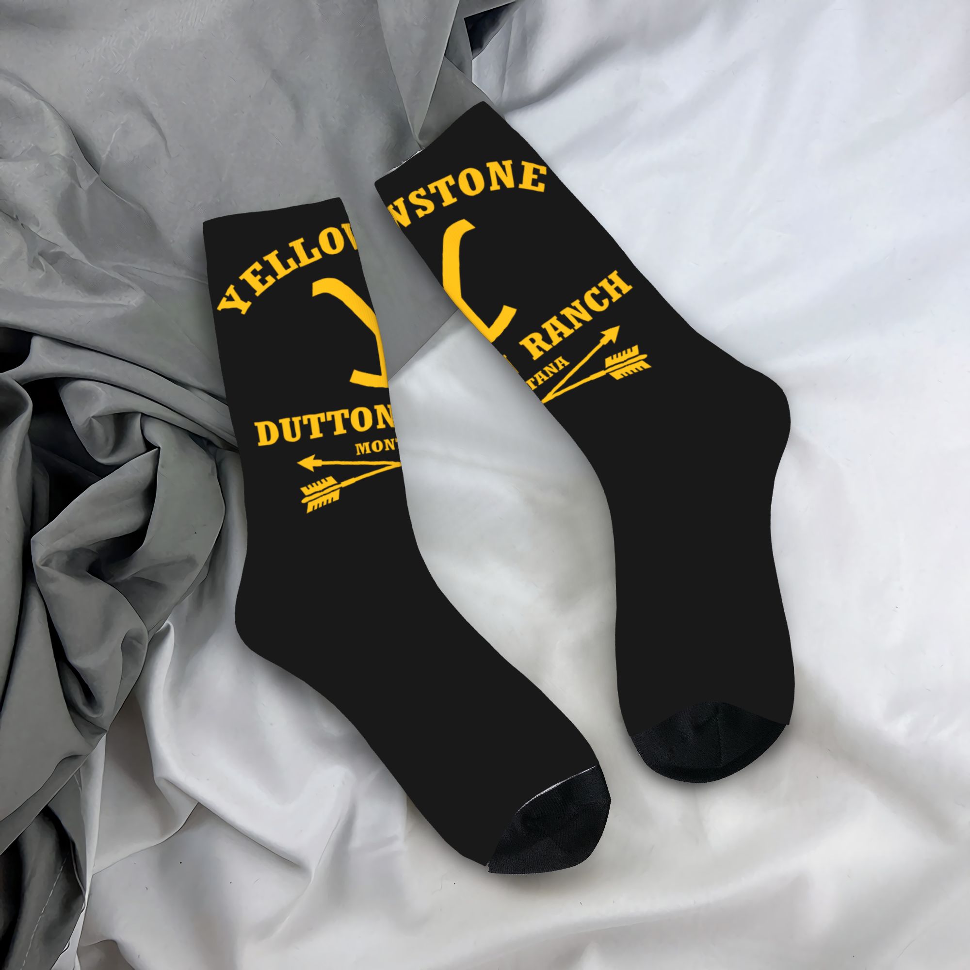 Custom Yellowstone Dutton Ranc - Dress Sock Men recensione e prezzo