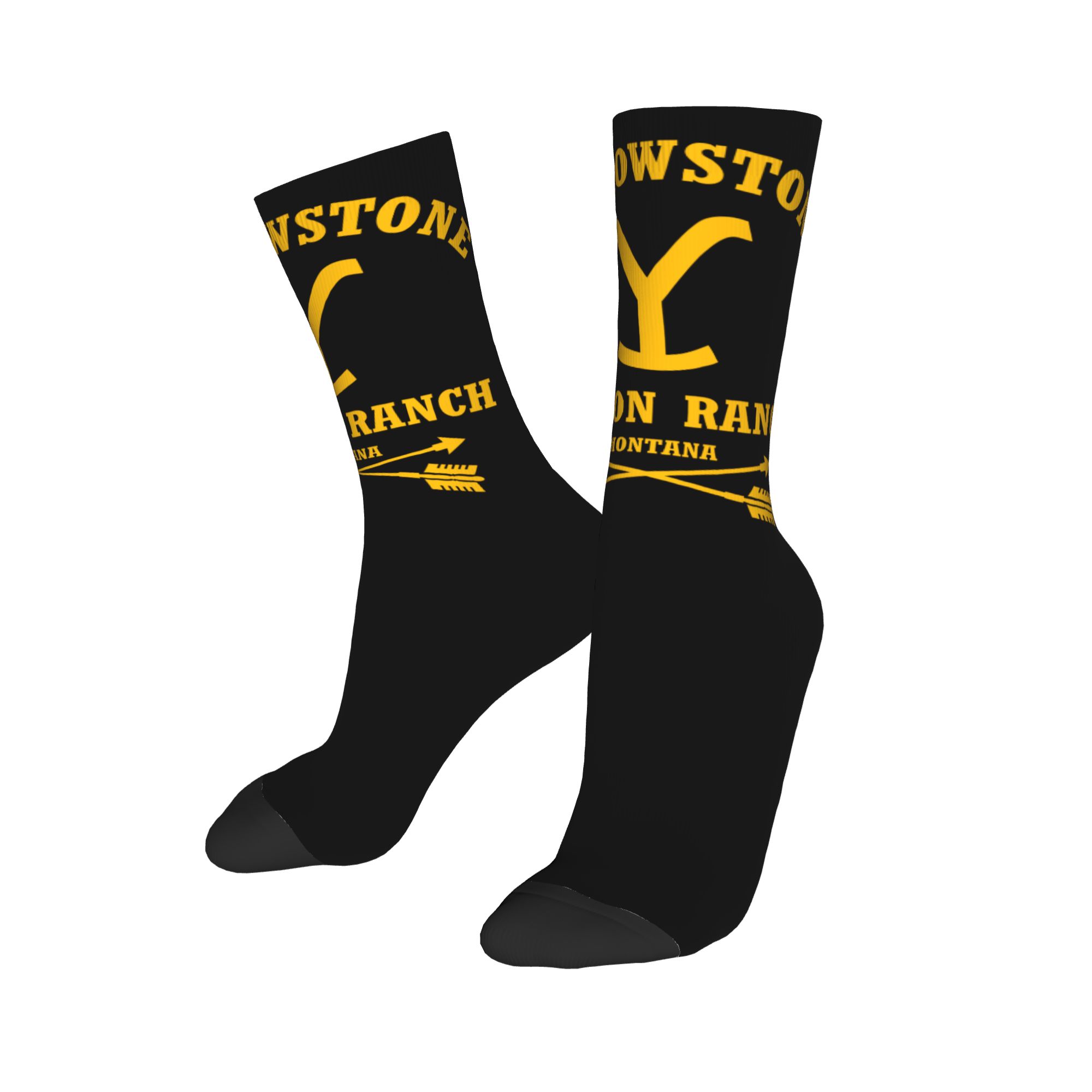 Custom Yellowstone Dutton Ranc - Dress Sock Men recensione e prezzo
