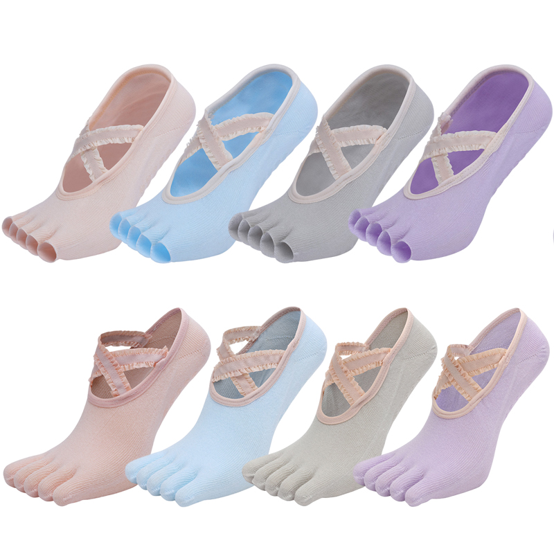 Five Finger Yoga Socks Lace Cr - Grip Sock Yoga recensione e prezzo